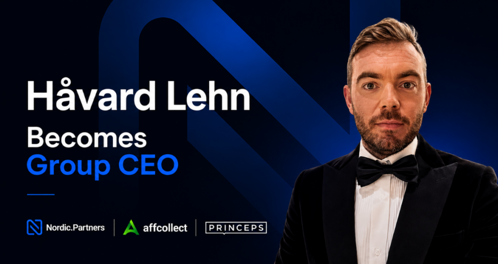 Håvard Lehn Leads Planned Growth as Group CEO Across Nordic.Partners, AffCollect, and Princeps havard lehn press release scaled